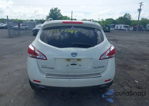 2014 Nissan Murano Le z USA, uszkodzony, nr VIN JN8AZ1MU6EW403471